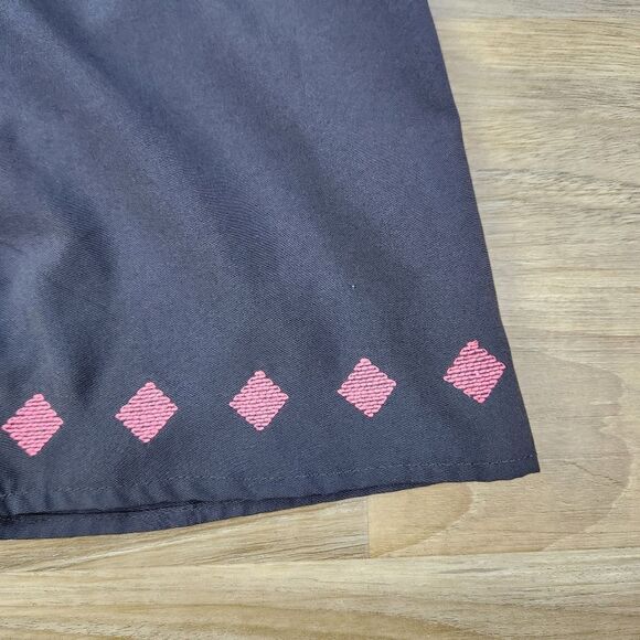 🔹️Rue21 Gray w/Coral Embroidered Aztec Print Sleeveless Dress Large - Picture 8 of 12